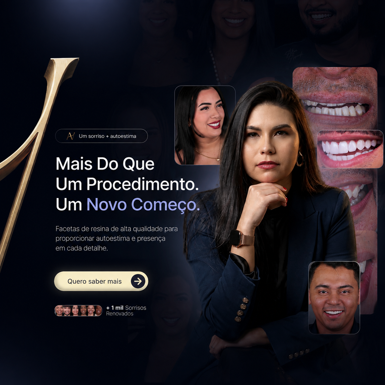 Landing page Dra. Aline Azevedo – Odontologia — odontologia · autoridade